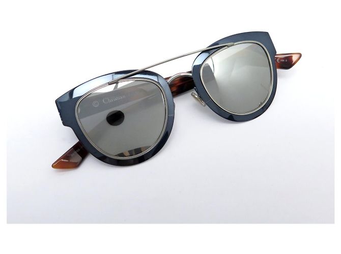GAFAS DE SOL CHRISTIAN DIOR CHROMIC NUEVAS EN RESINA AZUL - vista 5