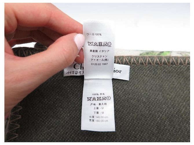 NEUF PLAID CHRISTIAN DIOR D-CONSTELLATION 24NCO350I103 150X180CM BLANKET Multicolore - vue 10
