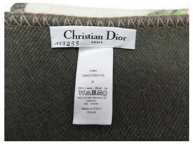 NEUF PLAID CHRISTIAN DIOR D-CONSTELLATION 24NCO350I103 150X180CM BLANKET Multicolore - vue 9
