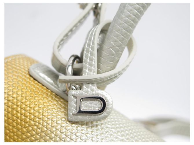 NUOVA BORSA A MANO DELVAUX BRILLANT MINI SUNLIGHT IN LUCERNAIOLO CON TRACOLLA - vista 12