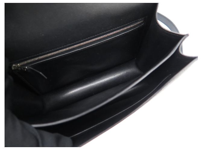 Hermès BORSA A MANO HERMES CONSTANCE 24 IN PELLE EPSOM NERA PALLADIO TRACOLLA Nero - vista 10