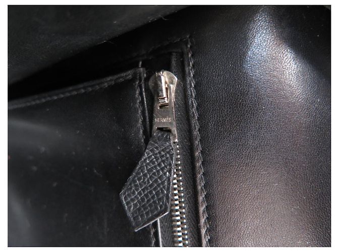 Hermès BORSA A MANO HERMES CONSTANCE 24 IN PELLE EPSOM NERA PALLADIO TRACOLLA Nero - vista 11