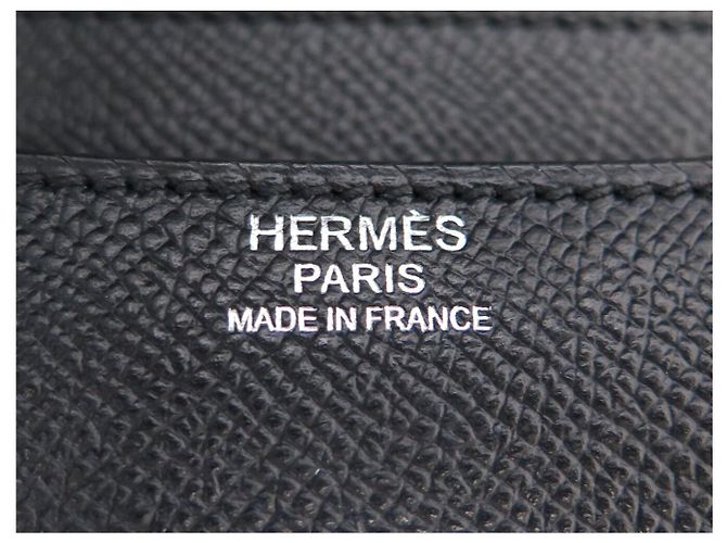 Hermès BORSA A MANO HERMES CONSTANCE 24 IN PELLE EPSOM NERA PALLADIO TRACOLLA Nero - vista 8