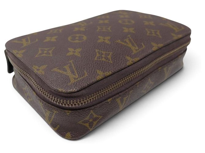 VINTAGE LOUIS VUITTON MONTE-CARLO MONOGRAM CANVAS SCHMUCKETUI Braun - Ansicht 4