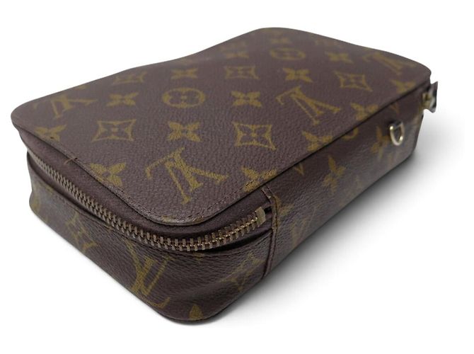 VINTAGE LOUIS VUITTON MONTE-CARLO MONOGRAM CANVAS SCHMUCKETUI Braun - Ansicht 5