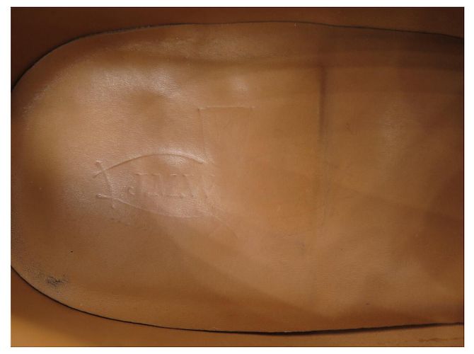 SCARPE JM WESTON MOCASSINI 180 9F 43 LARGE 43.5 PELLE NERA CALZATURE Nero - vista 9