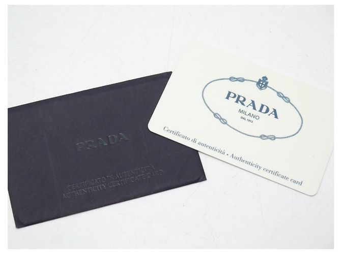 BORSA A MANO PRADA ROSA BN1660 MINI CABAS IN RASO NERO BLACK TOTE HAND BAG - vista 12