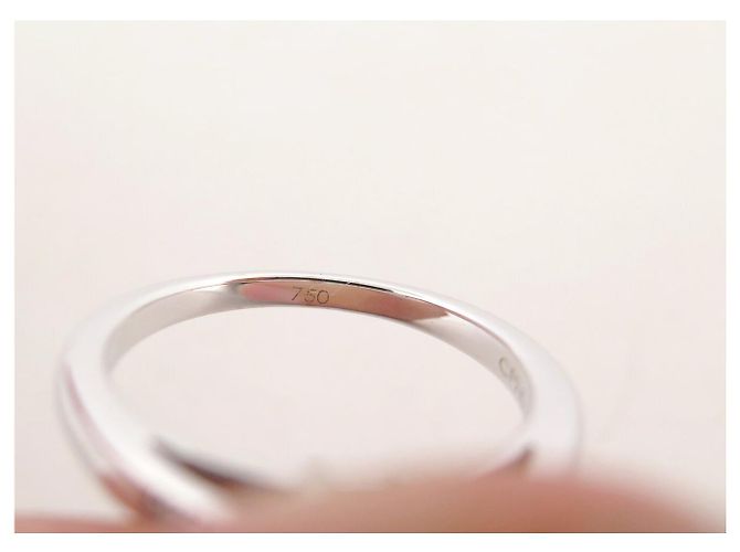 MAUBOUSSIN MON BEBE D'AMOUR RING 52 AMETHYST 18K WEISSGOLD 3.7GR DIAMANTEN Silber - Ansicht 9