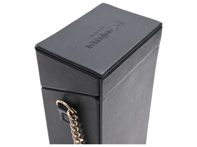 Borsa Vanity Yves Saint Laurent in pelle nera Nero - vista 14