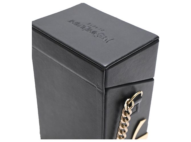 Borsa Vanity Yves Saint Laurent in pelle nera Nero - vista 15