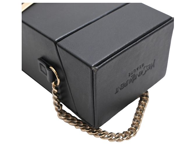 Borsa Vanity Yves Saint Laurent in pelle nera Nero - vista 17