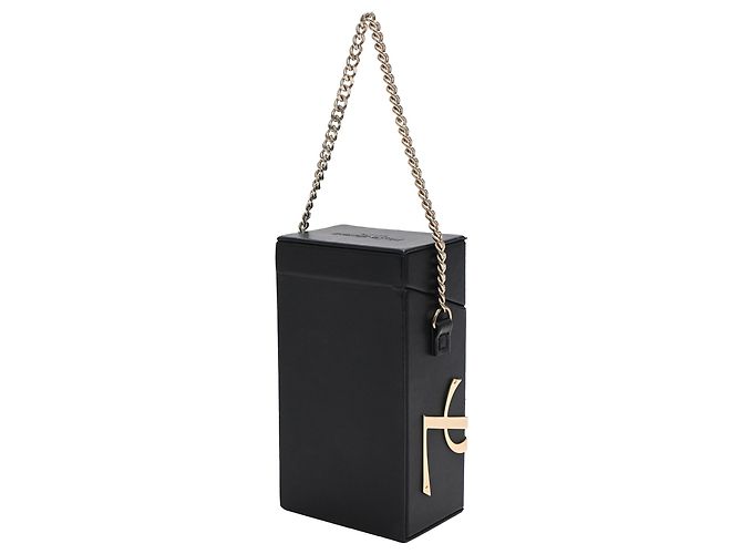 Borsa Vanity Yves Saint Laurent in pelle nera Nero - vista 3