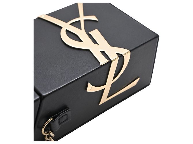 Borsa Vanity Yves Saint Laurent in pelle nera Nero - vista 9