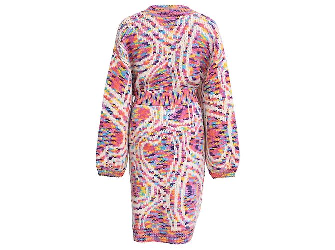 Farm Rio Longline Cardigan aus multicolorigem Acryl Mehrfarben - Ansicht 3