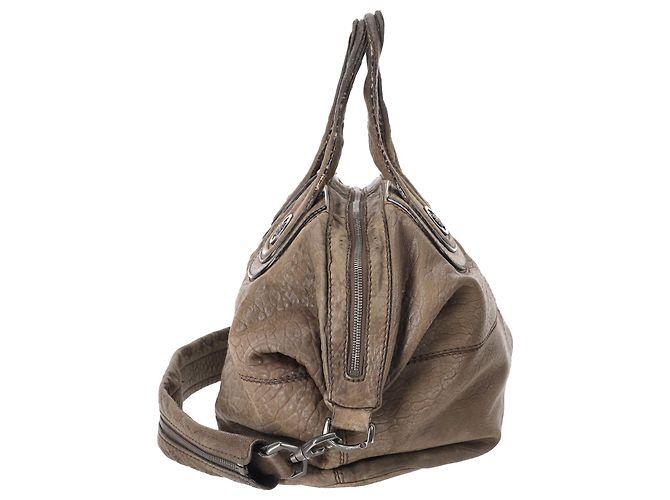 Givenchy Medium Nightingale Tasche aus braunem Lammleder Rot - Ansicht 2