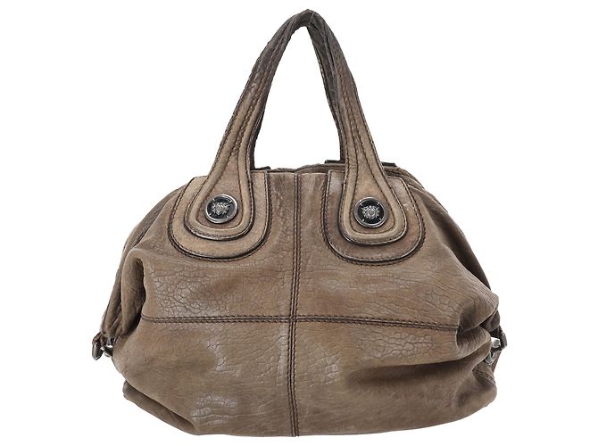 Givenchy Medium Nightingale Tasche aus braunem Lammleder Rot - Ansicht 3