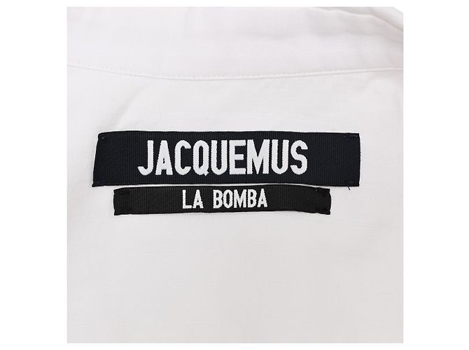 Camisa Bahia Jacquemus en algodón blanco - vista 5