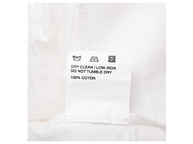 Camisa Bahia Jacquemus en algodón blanco - vista 7
