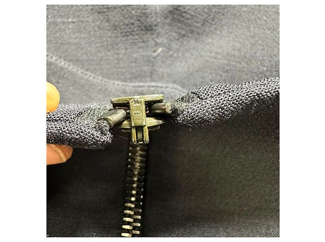 Jasmine Di Milo Mini Shorts aus schwarzer Wolle - Ansicht 4