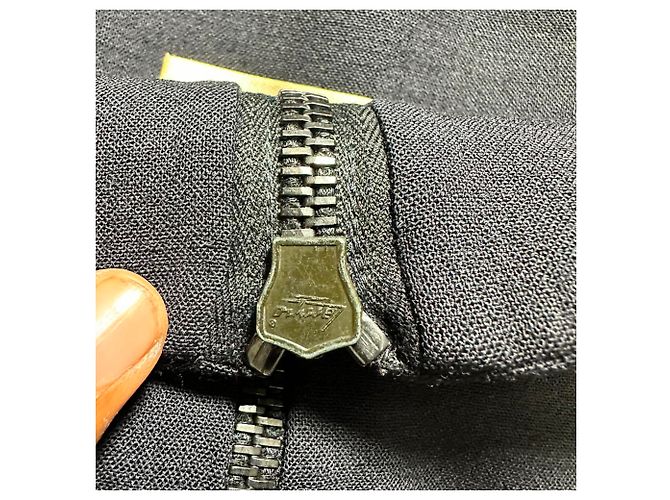 Jasmine Di Milo Mini Shorts aus schwarzer Wolle - Ansicht 5
