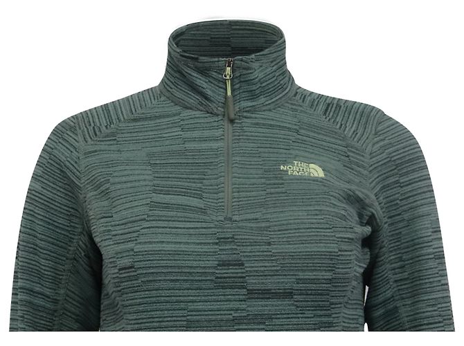 The North Face Quarter Zip Pullover aus grünem Polyester - Ansicht 2