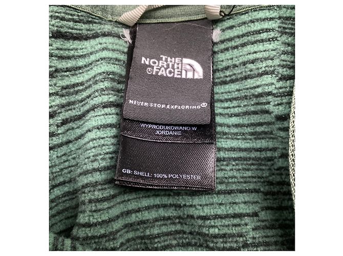 The North Face Quarter Zip Pullover aus grünem Polyester - Ansicht 8