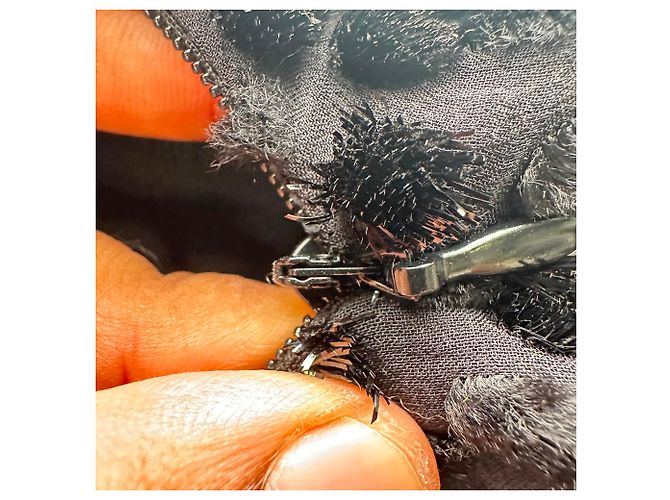Abito mini Isabel Marant Usmara Metallic in viscosa nera Nero - vista 4