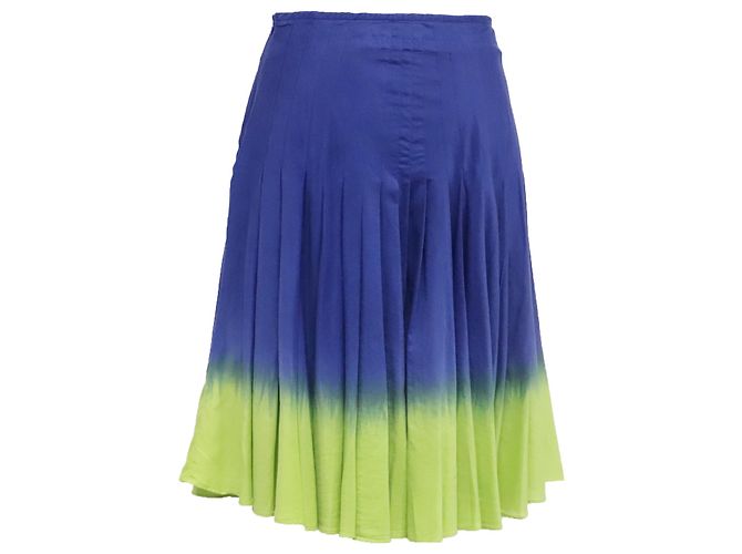 Gonna midi Moschino con stampa tie-dye in cotone multicolore - vista 3
