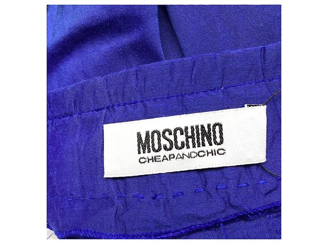 Gonna midi Moschino con stampa tie-dye in cotone multicolore - vista 7