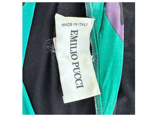 Blusa Emilio Pucci con stampa paisley in seta multicolore - vista 4