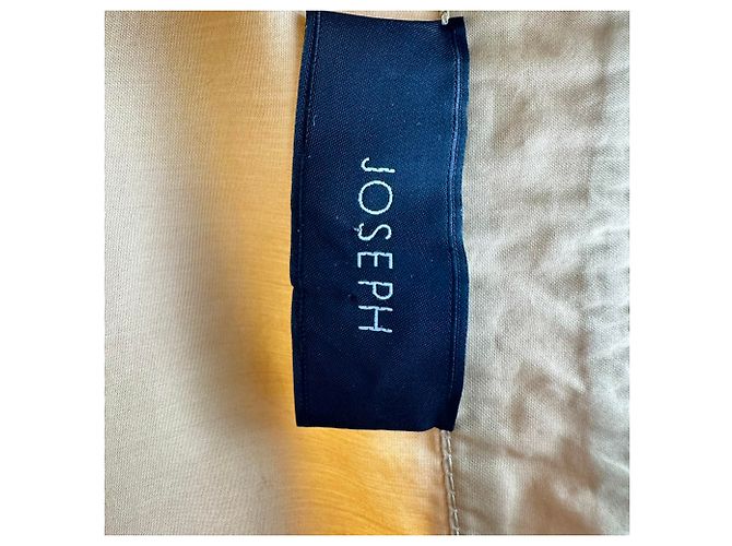 Chemise à boutons Joseph à poches multiples en coton jaune - vue 5