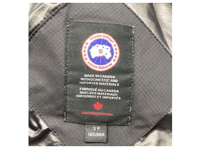 Canada Goose Alliston Quilted Down Coat in Black Polyamide - view 5