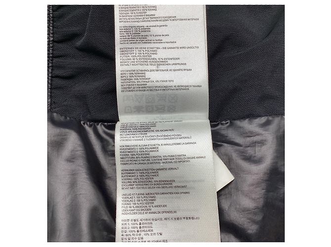 Canada Goose Alliston Quilted Down Coat in Black Polyamide - view 6