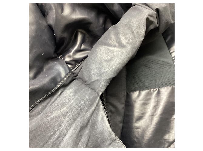 Canada Goose Alliston Quilted Down Coat in Black Polyamide - view 7