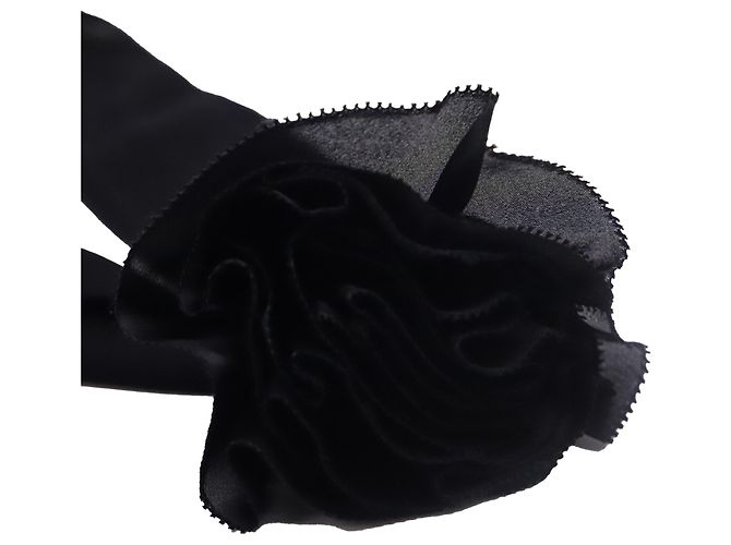 Lenço Floral Zimmermann em viscose preta Preto - vista 3