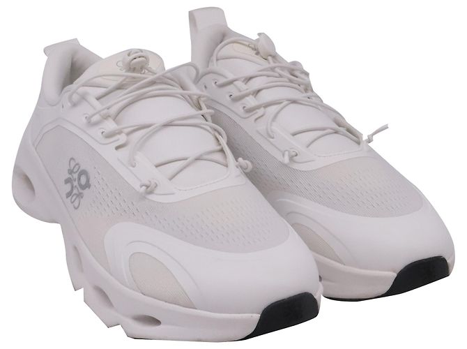 Baskets On x Loewe Cloudsolo en Polyester Blanc Écru - vue 3
