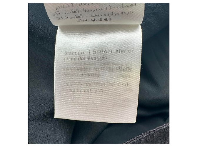Mini abito Gucci in lana nera con perle sintetiche Nero - vista 13