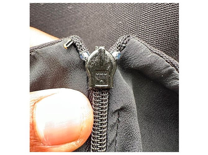 Mini abito Gucci in lana nera con perle sintetiche Nero - vista 4