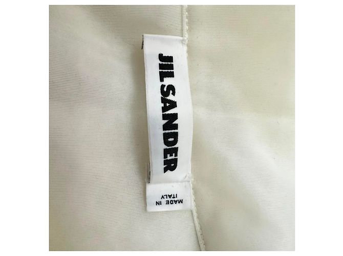 Blusa de manga larga Jil Sander en poliamida ecru Blanco Crudo - vista 4