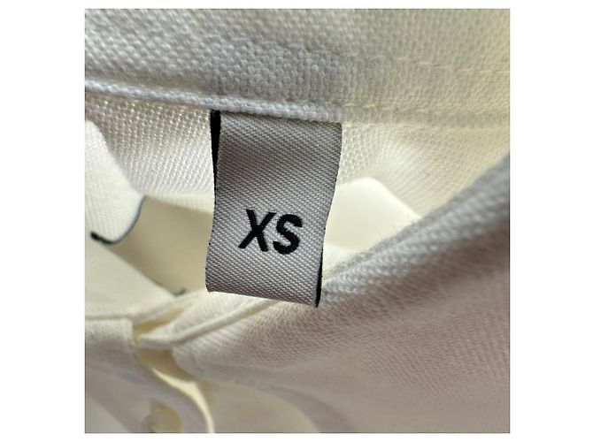 Camisa cropped Ami de Coeur em algodão branco Cru - vista 7