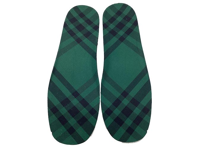 Sneakers Box Slip-On Burberry in camoscio nero - vista 8