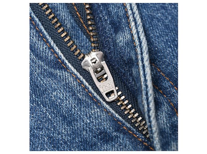 Apc Jeans a zampa alta A.P.C. in cotone blu - vista 8