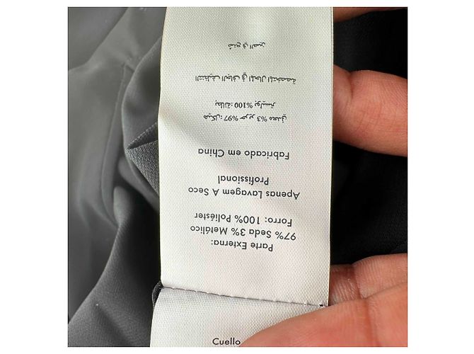 Abito midi Sareth a pois Diane Von Furstenberg in seta nera Nero - vista 7