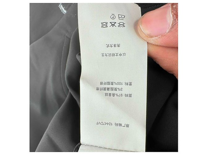 Abito midi Sareth a pois Diane Von Furstenberg in seta nera Nero - vista 8