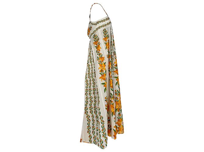 Abito Maxi Farm Rio Tropical Lightness in cotone multicolore - vista 2