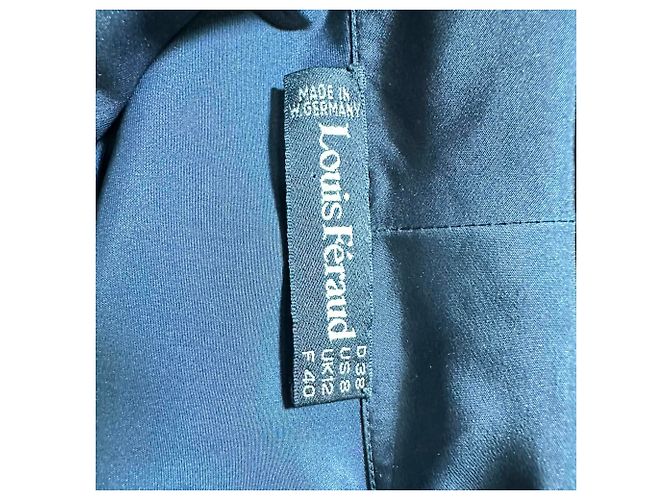 Blusa de manga larga estampada Louis Féraud en seda negra Negro - vista 4
