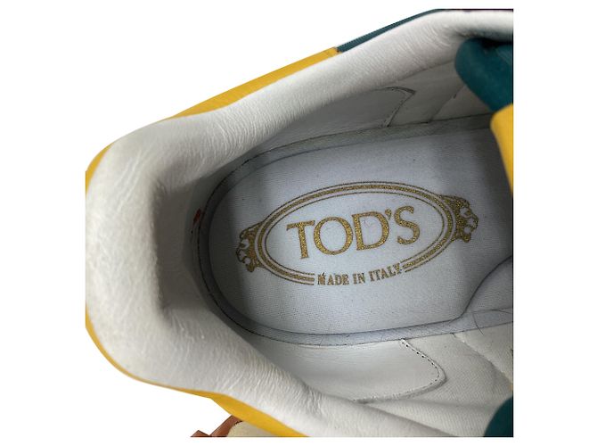 Sneakers basse Tod's 1T in suede multicolore - vista 12