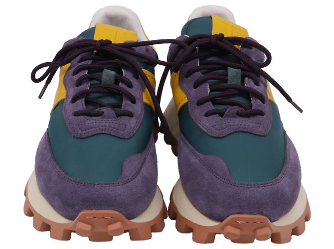 Sneakers basse Tod's 1T in suede multicolore - vista 2