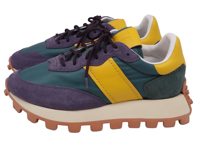 Sneakers basse Tod's 1T in suede multicolore - vista 4
