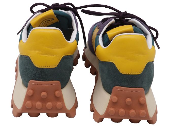 Sneakers basse Tod's 1T in suede multicolore - vista 5